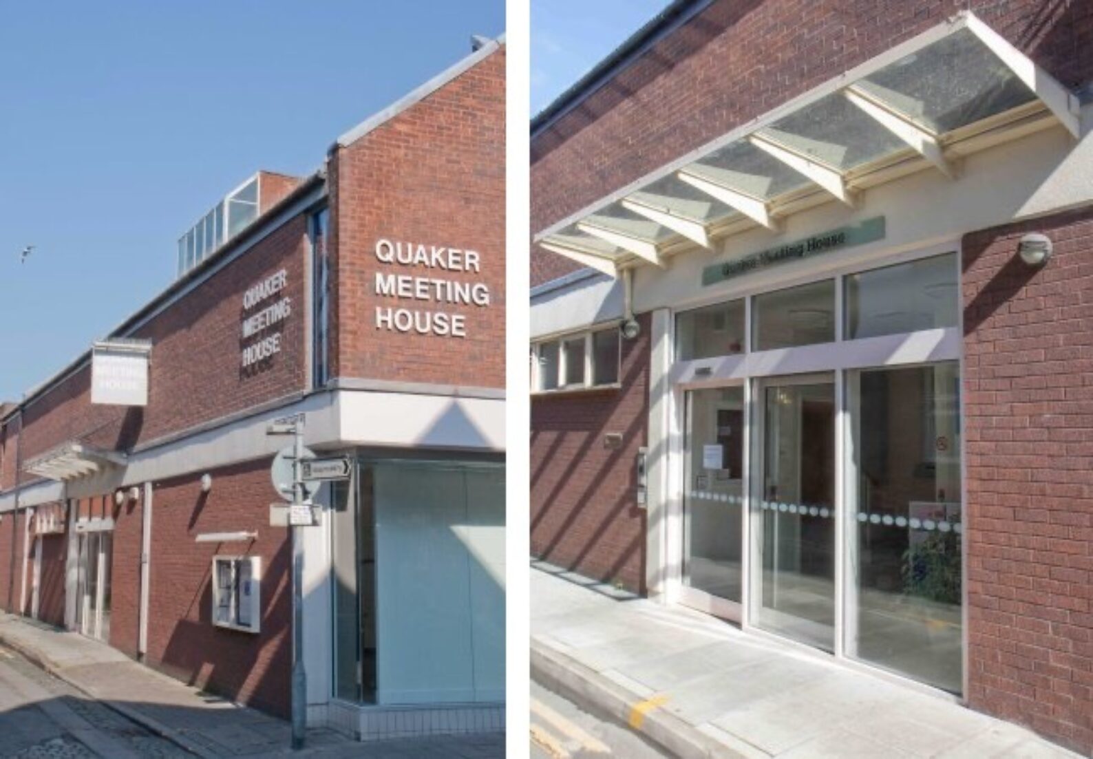 Quaker meeting house building