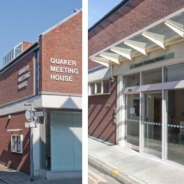Quaker meeting house building